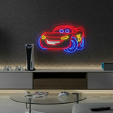 Lightning McQueen Led Neon Sign Kids Gift Room Decor - VN03 - Customneonstudio