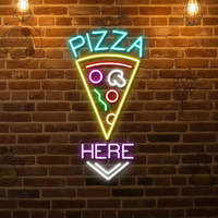 Pizza Led Neon Sign Sop Decor Neon Sign
