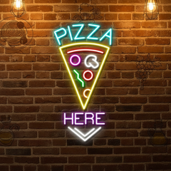Pizza Led Neon Sign Sop Decor Neon Sign