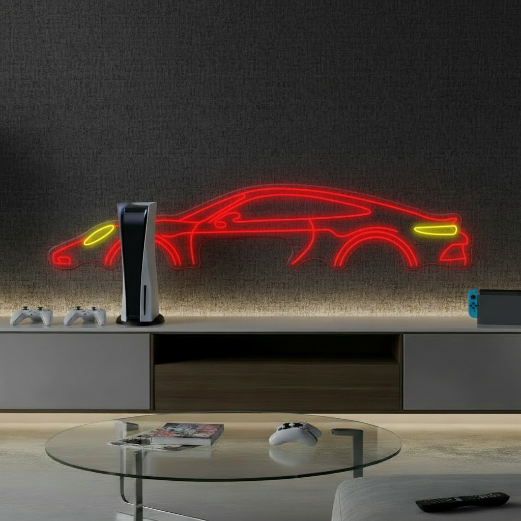 Car Led Neon Sign Man Cave Decor Sign Unique Festival Gift - VN03 - Customneonstudio