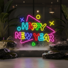 Happy New Year Led Neon Sign
