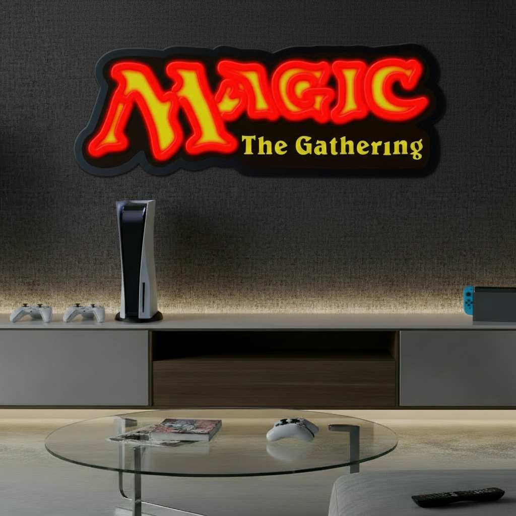 Magic The Gathering Led Neon Sign Fans Gift - VN03 - Customneonstudio