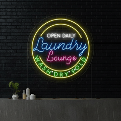 Laundry Shop Open Led Neon Sign