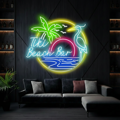 Summer Beach Bar Led Neon Sign Bar Shop Decor Sign
