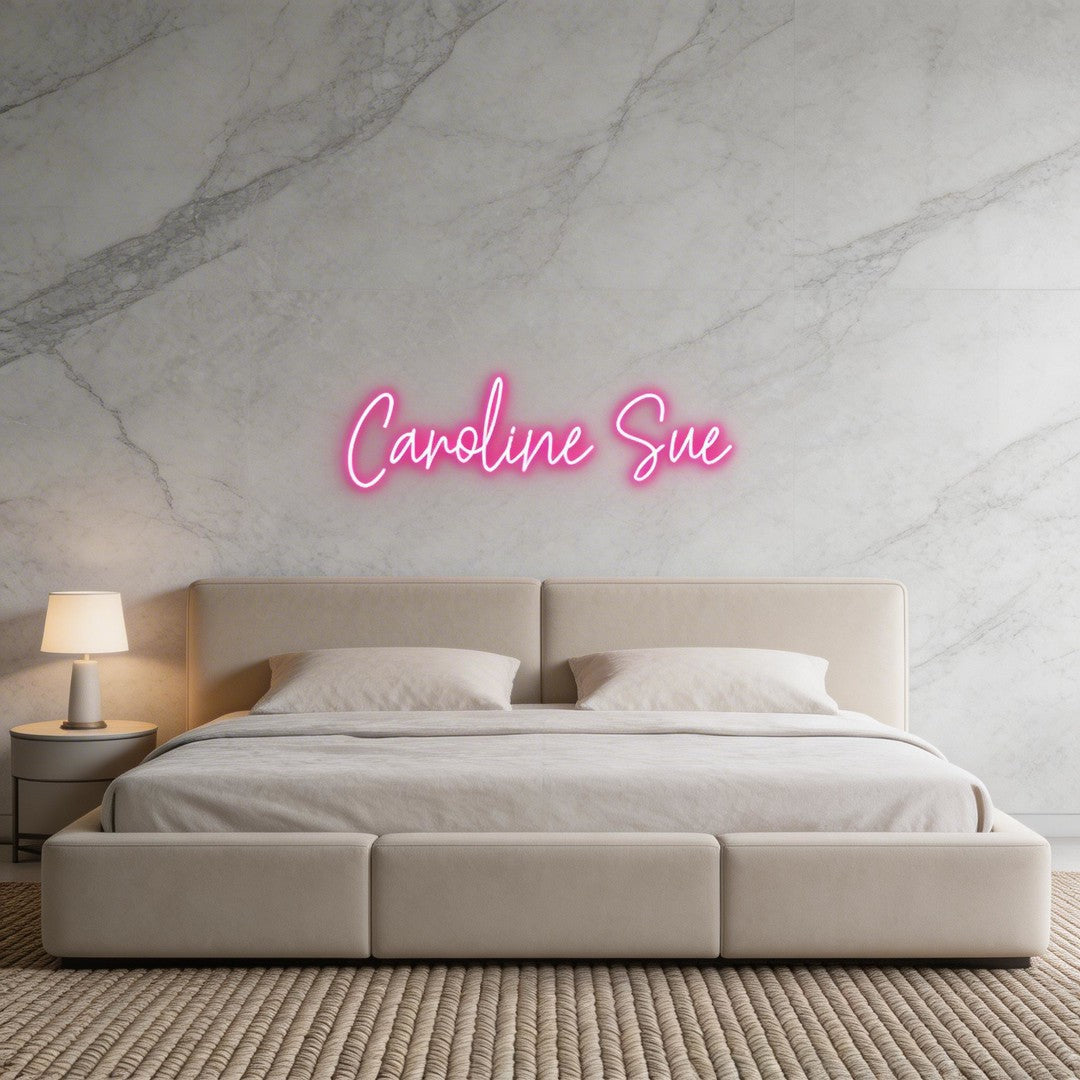 Custom Neon: Caroline Sue