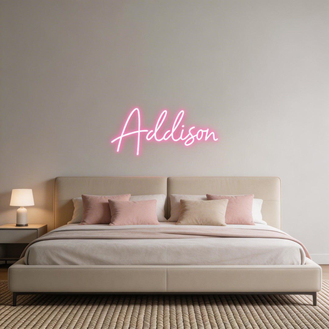 Custom Neon: Addison