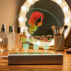 Custom 3D LED Logo Night Light SGTN033
