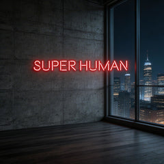 Custom Neon: Super Human