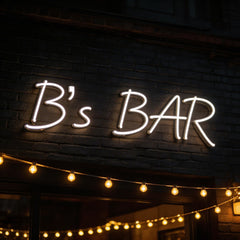 Custom Neon: B’s BAR