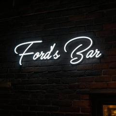 Custom Neon: Ford's Bar