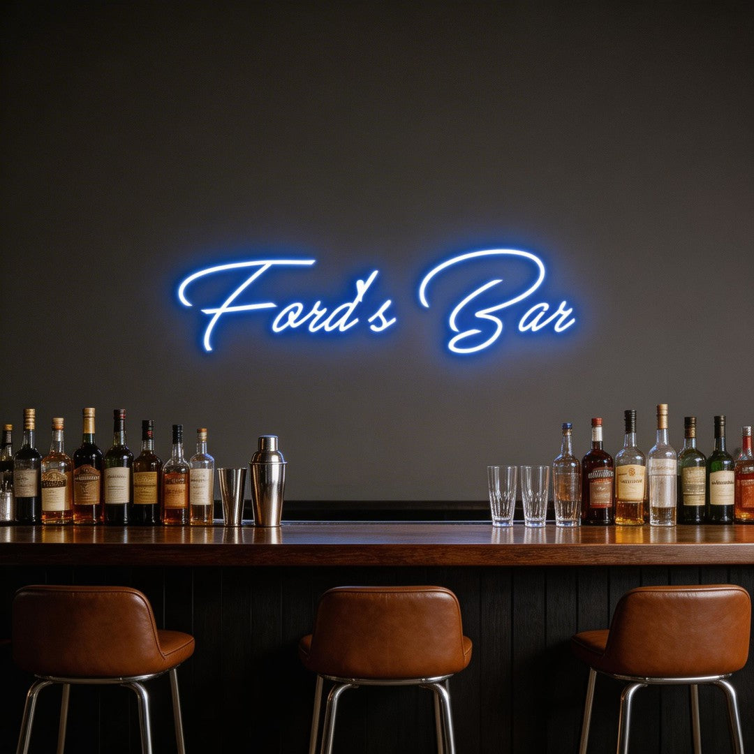 Custom Neon: Ford's Bar
