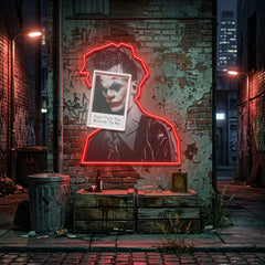 Joker Inside Collapse Art LED Neon Sign Light Pop Art