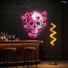 "Love That Never Dies" Best Gift For Valentine Neon Sight Light Artwork