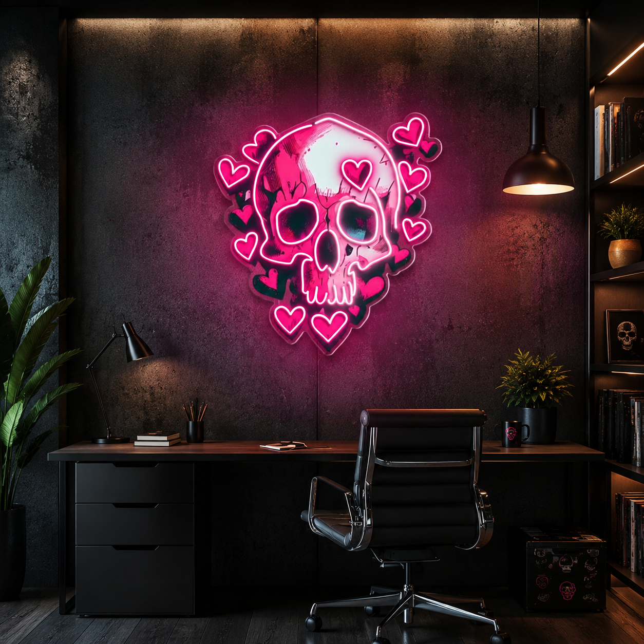 "Love That Never Dies" Best Gift For Valentine Neon Sight Light Artwork