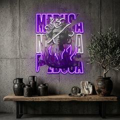 Medusa Painting In Collapse Art LED Neon Sign Light Pop Art