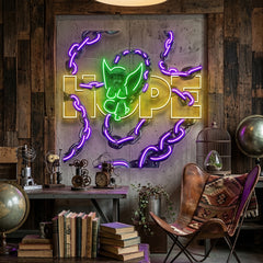 Hope Breaks The Limit Collapse Art LED Neon Sign Light Pop Art