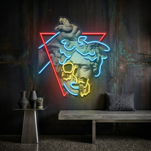 Broken Inside Collapse Art LED Neon Sign Light Pop Art