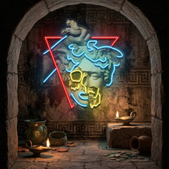 Broken Inside Collapse Art LED Neon Sign Light Pop Art