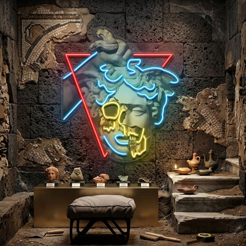 Broken Inside Collapse Art LED Neon Sign Light Pop Art