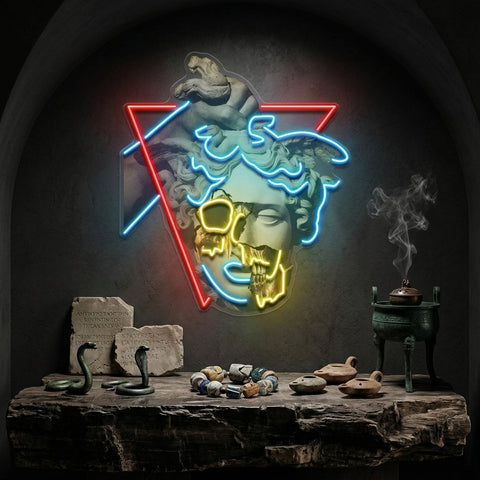 Broken Inside Collapse Art LED Neon Sign Light Pop Art