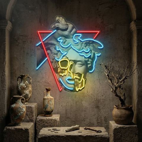 Broken Inside Collapse Art LED Neon Sign Light Pop Art