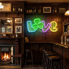 Love Saint Patrick's Day Artwork Led Neon Sign Light
