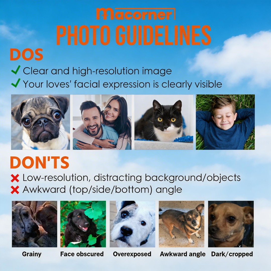 My Love For You Will Never Cease - Personalized Photo Light Box