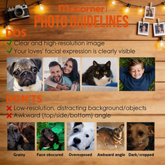 I'm Yours No Returns - Personalized Custom Shape Photo Light Box