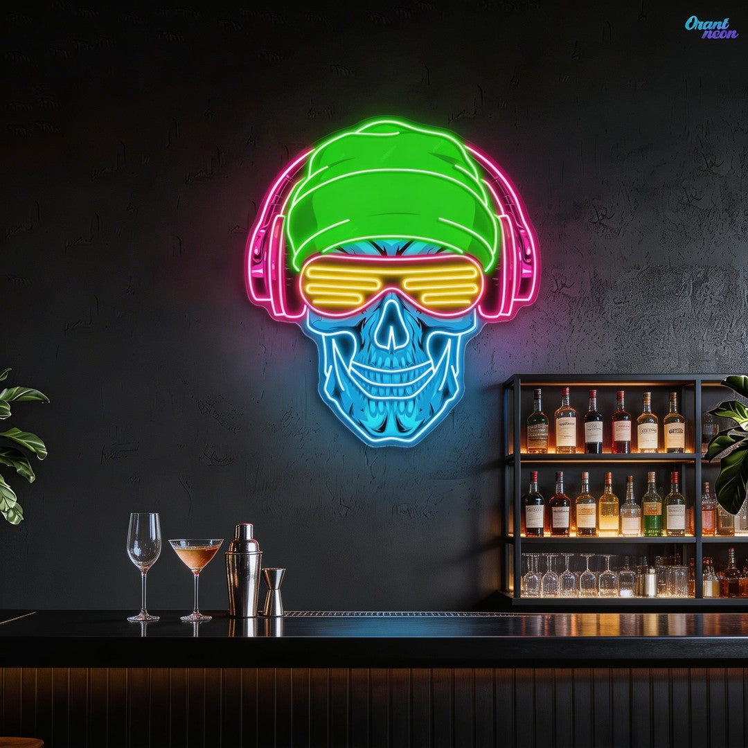 Headbanger's Glow Neon Sign Light Artwork
