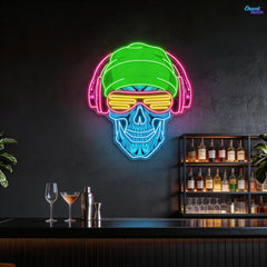 Headbanger's Glow Neon Sign Light Artwork