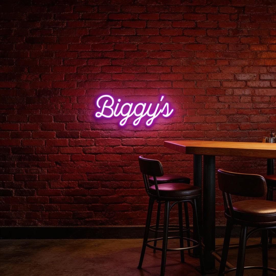 Custom Neon: Biggy's