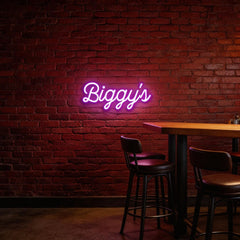 Custom Neon: Biggy's