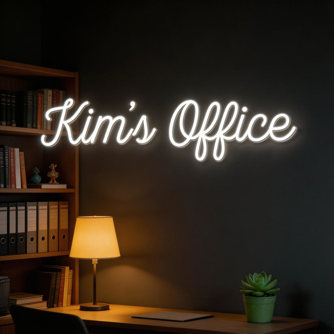 Custom Neon: Kim’s Office