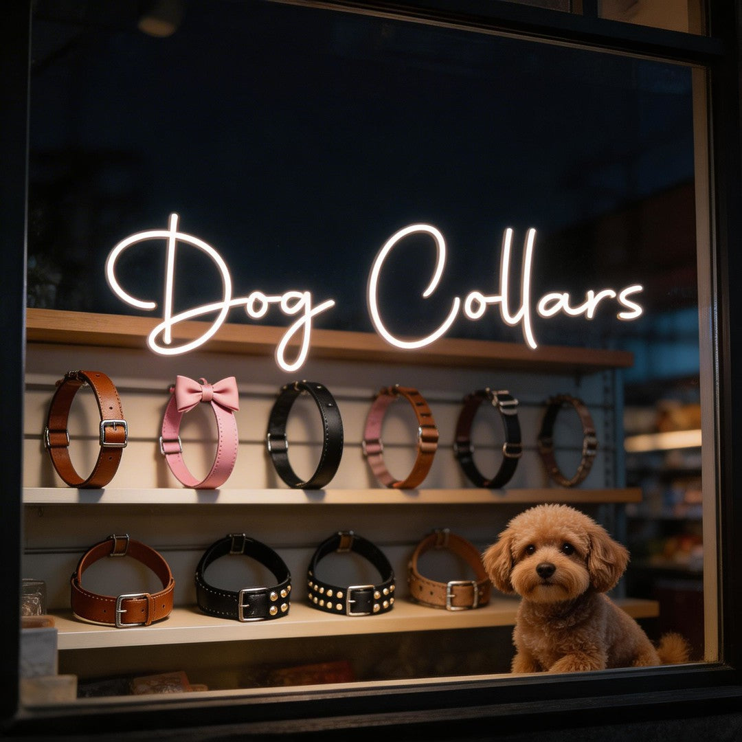 Custom Neon: Dog Collars
