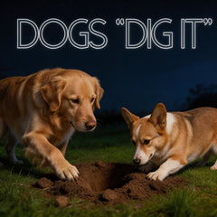 Custom Neon: DOGS "DIG IT"