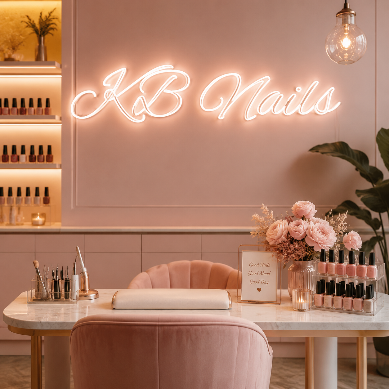 Custom Neon: KB Nails