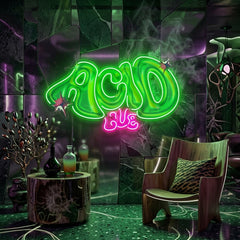 Sour Acid Love Collapse Art LED Neon Sign Light Pop Art