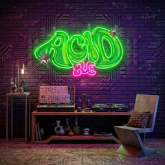 Sour Acid Love Collapse Art LED Neon Sign Light Pop Art