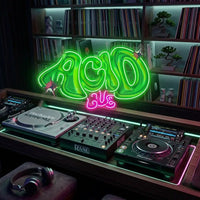 Sour Acid Love Collapse Art LED Neon Sign Light Pop Art