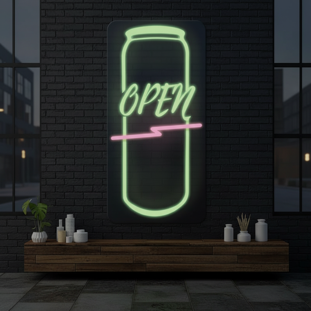 Custom Open Led Neon Sign - VN03 - Customneonstudio