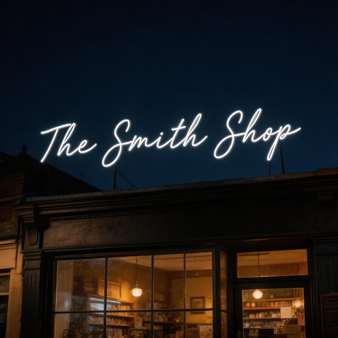 Custom Neon: The Smith Shop