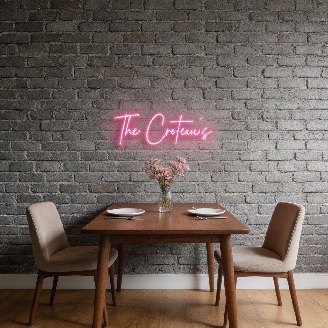 Custom Neon: The Croteau’s