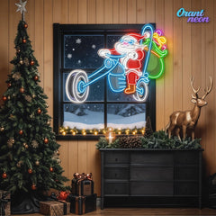 Holiday Express: Santa’s Ride Neon Sign Light Artwork