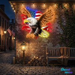 Patriotic Eagle - US Flag