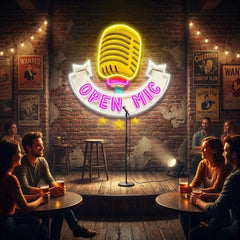 Podcast LED Neon Light - Custom Design for Studio Decoration