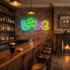 Love Saint Patrick's Day Artwork Led Neon Sign Light
