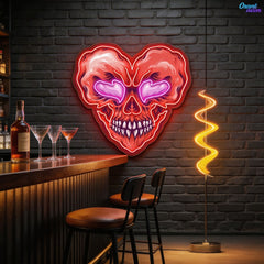 Through Your Eyes, I See Love Best Gift For Valentine Neon Sight Light Artwork