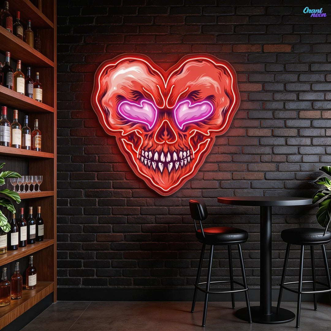 Through Your Eyes, I See Love Best Gift For Valentine Neon Sight Light Artwork