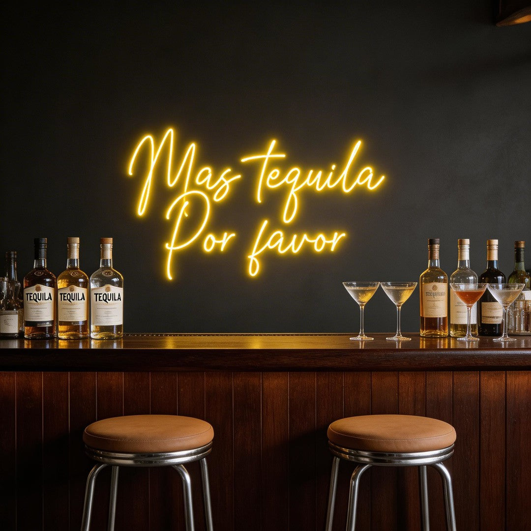 Custom Neon: Mas tequila ...