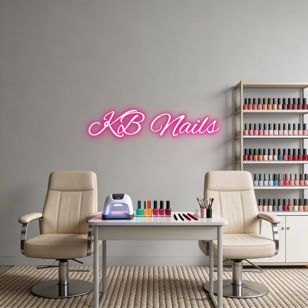 Custom Neon: KB Nails